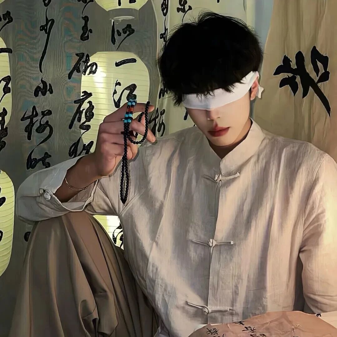 新中式男生头像