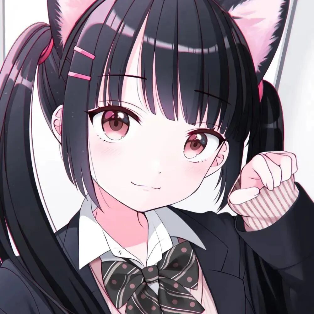 学院风动漫头像女