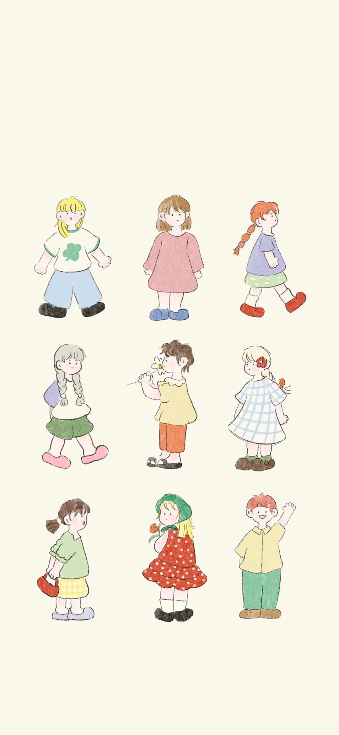 可爱插画壁纸