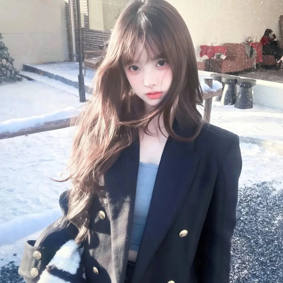 冬天甜妹女生头像