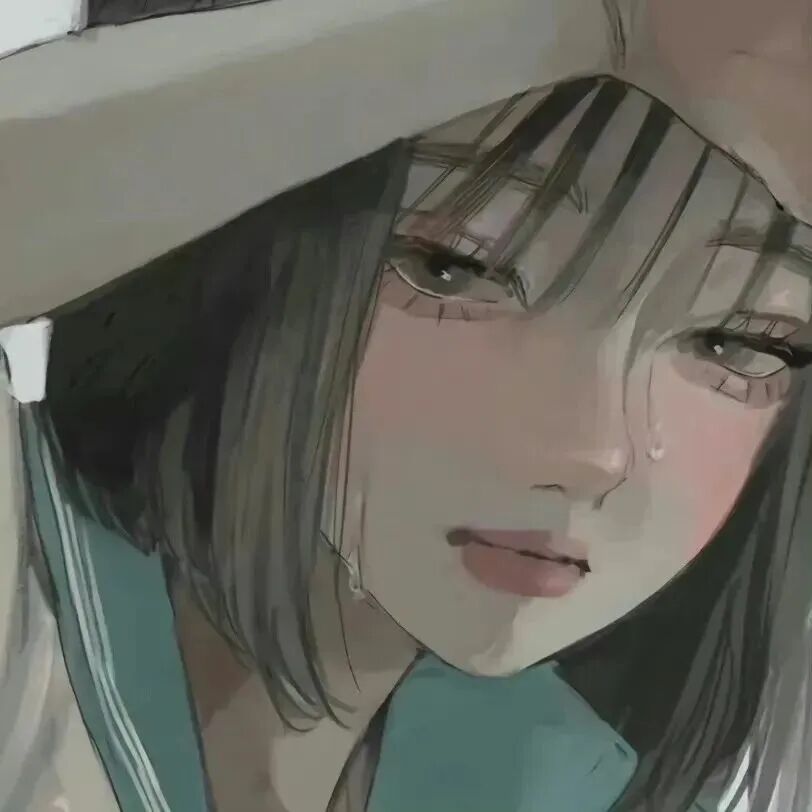 伤感动漫头像女