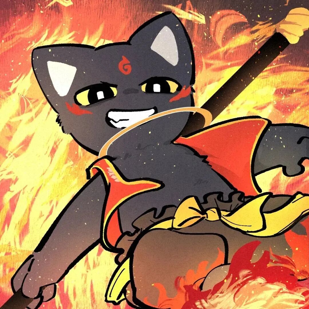 个性猫咪卡通头像