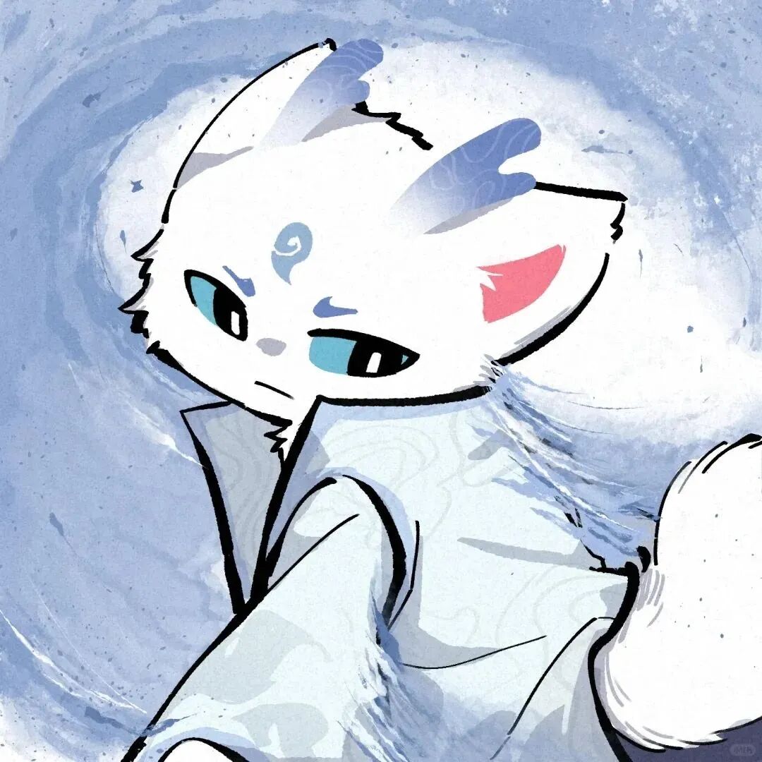 个性猫咪卡通头像