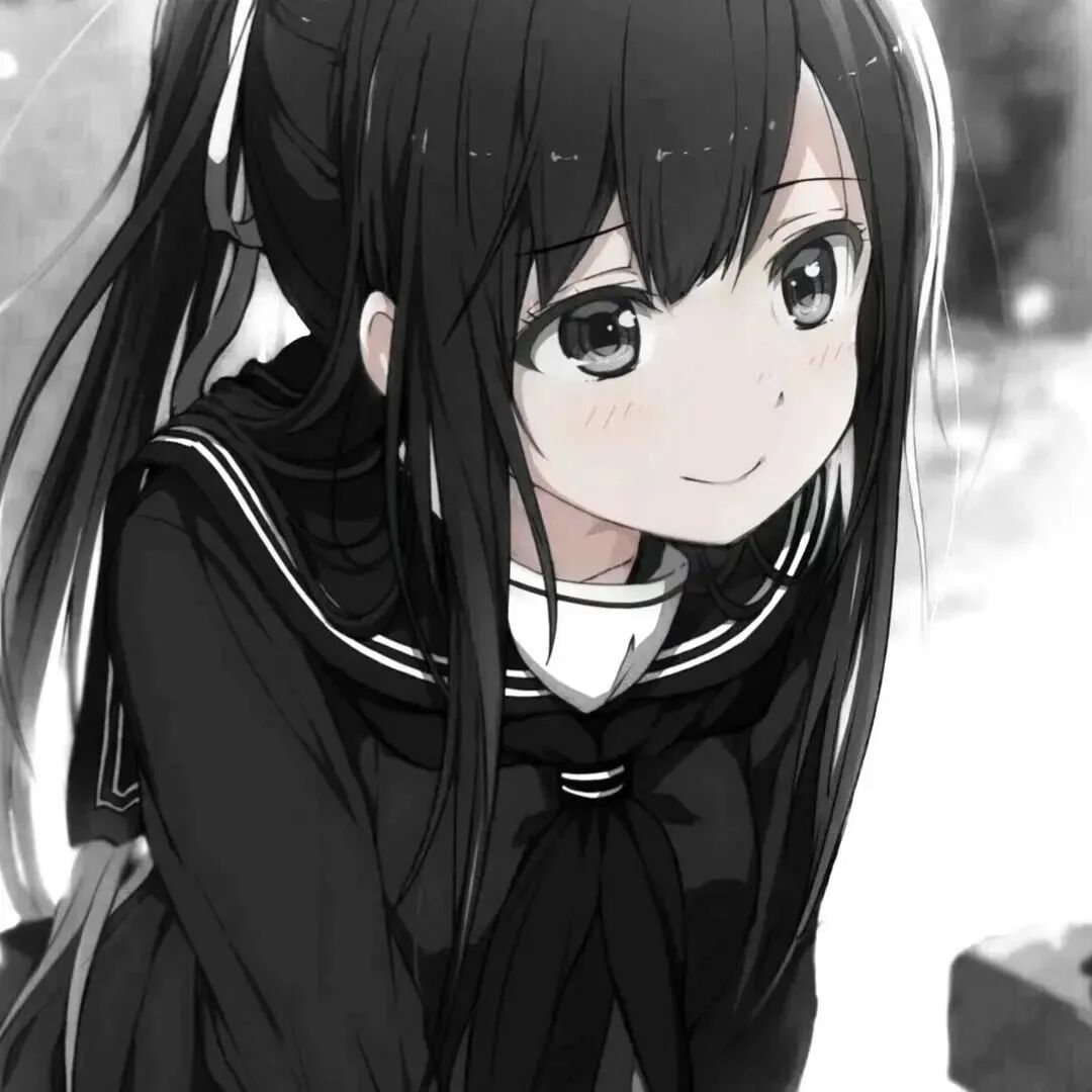 学院风动漫头像女