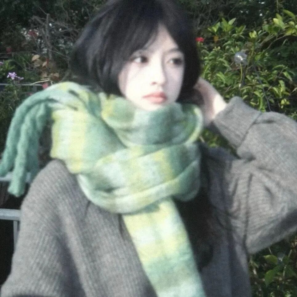 冬天温柔女生头像