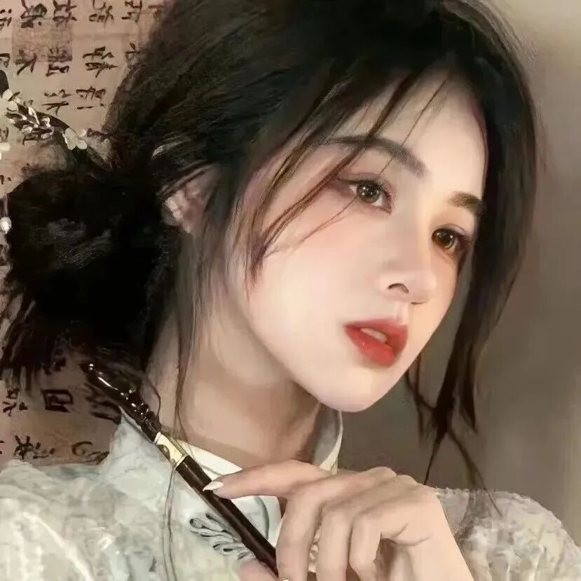 新中式温柔女生头像