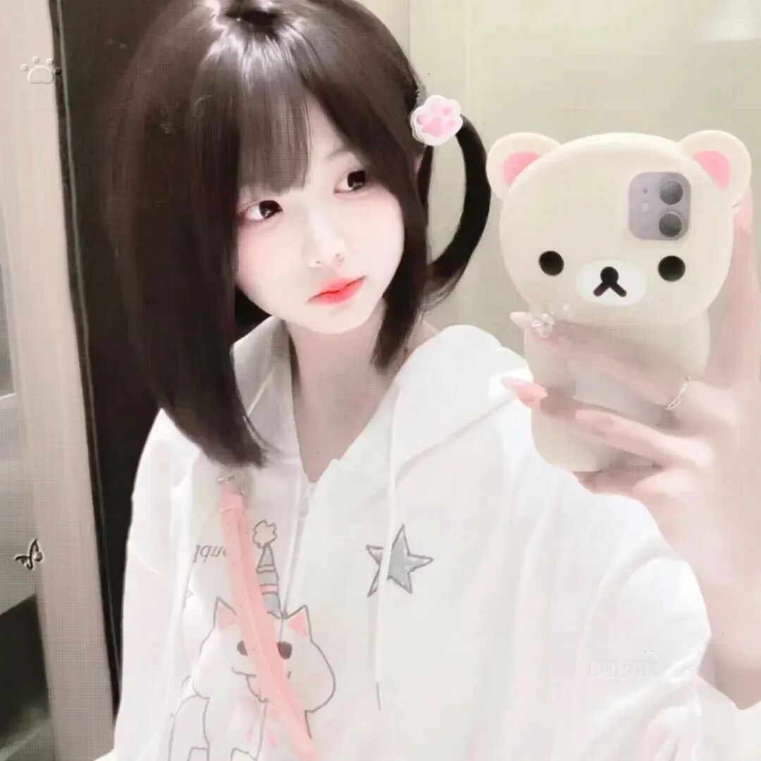 自拍手机少萝女生头像