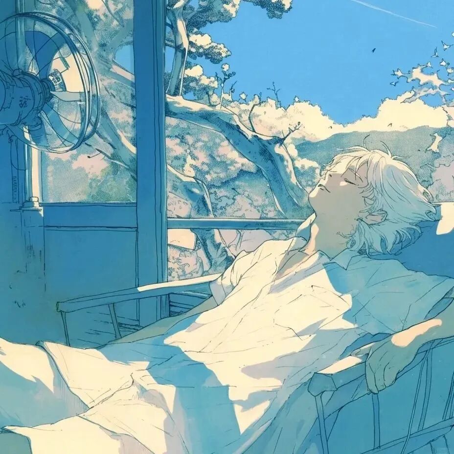 唯美动漫头像男