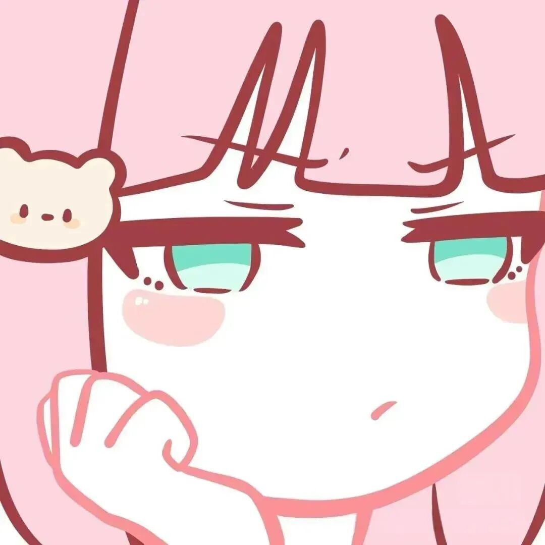 呆萌动漫头像女
