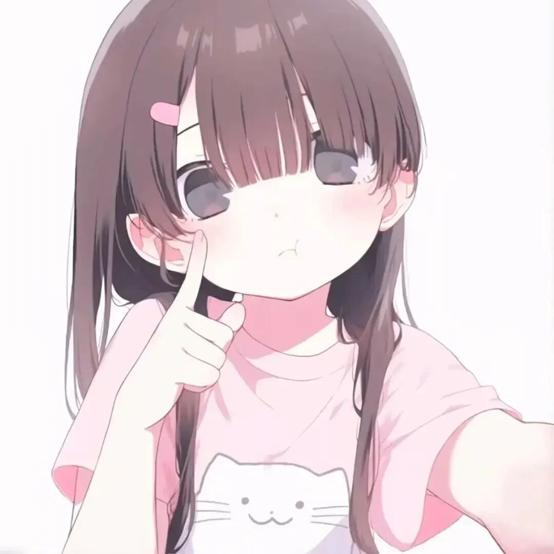 粉色系少萝动漫头像女