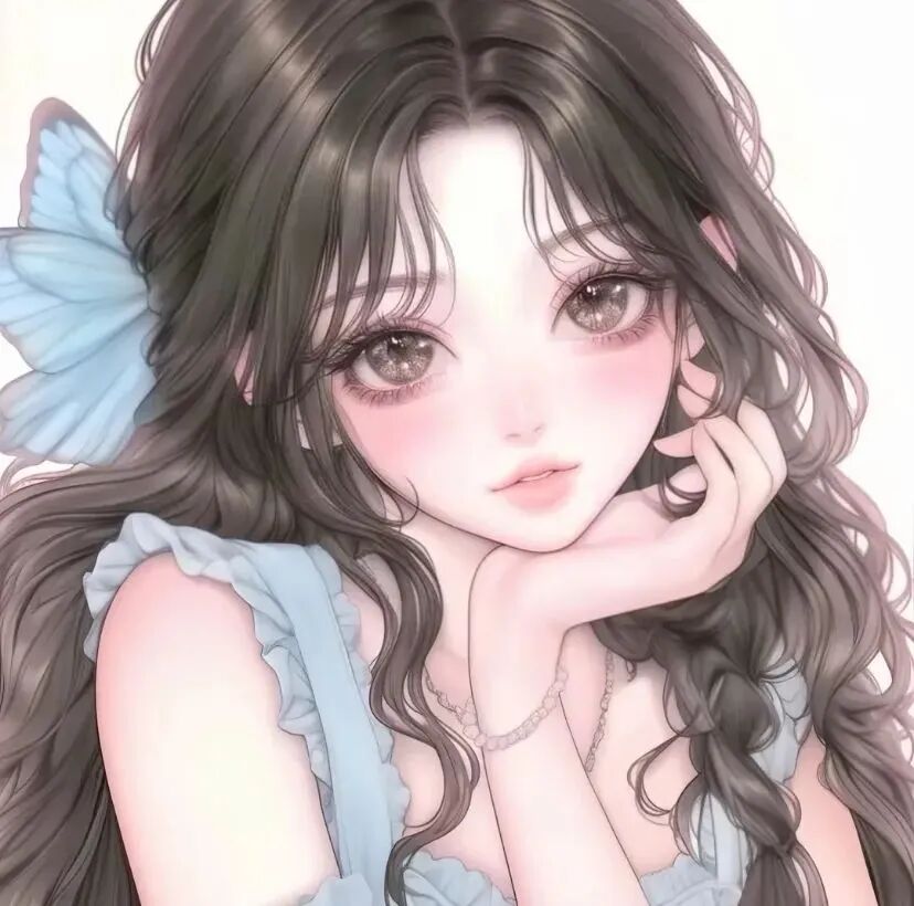 古早感温柔动漫头像女