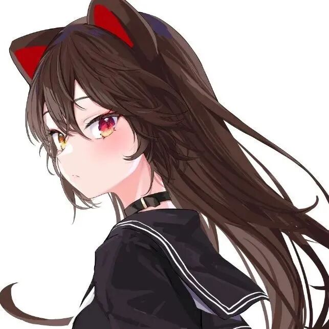 学院风动漫头像女