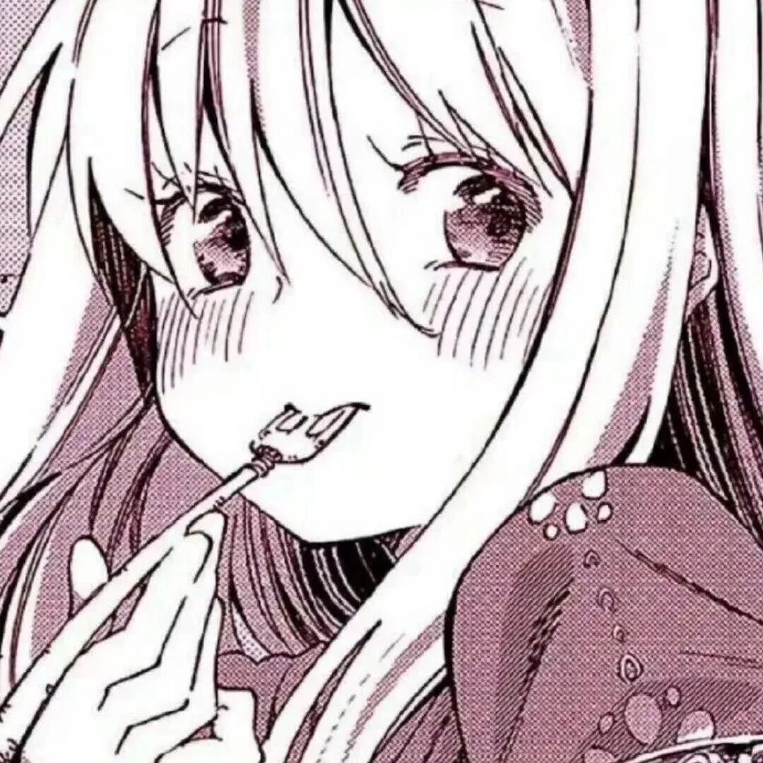 古早感动漫头像女