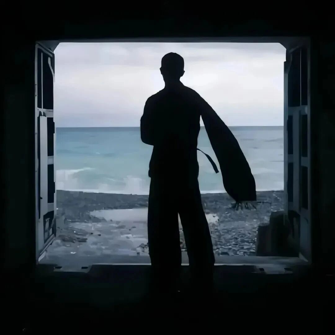 权威海边不露脸男生头像