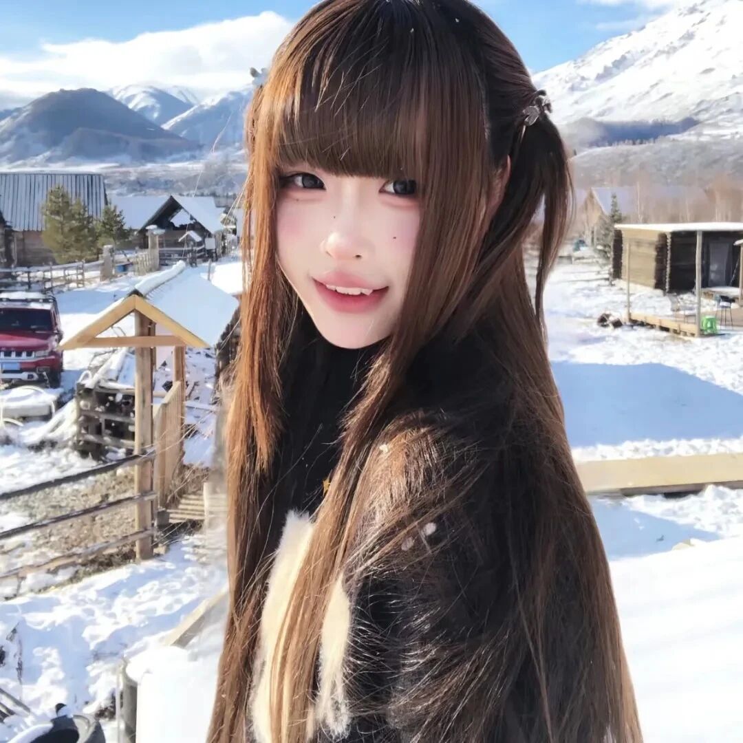 冬天甜妹女生头像
