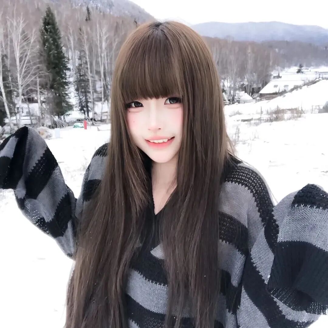 冬天甜妹女生头像