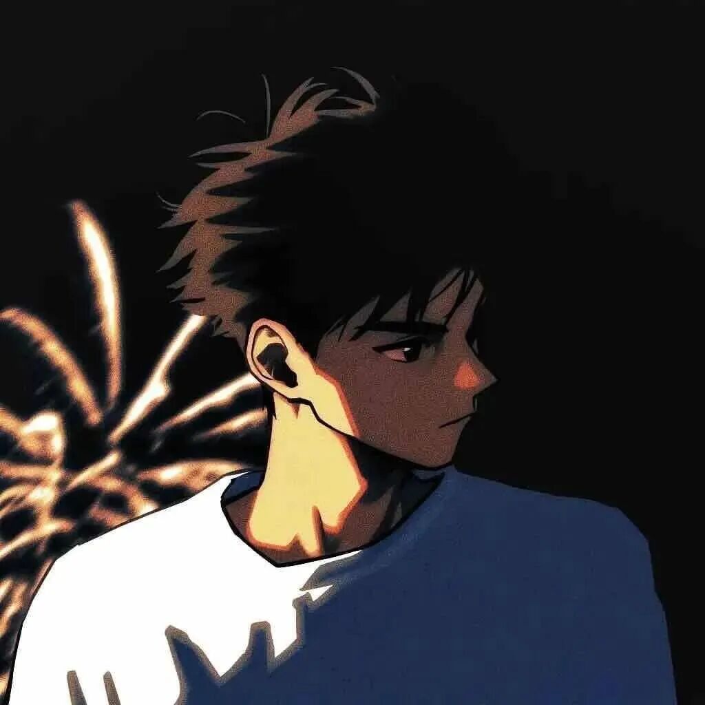 烟花动漫头像男