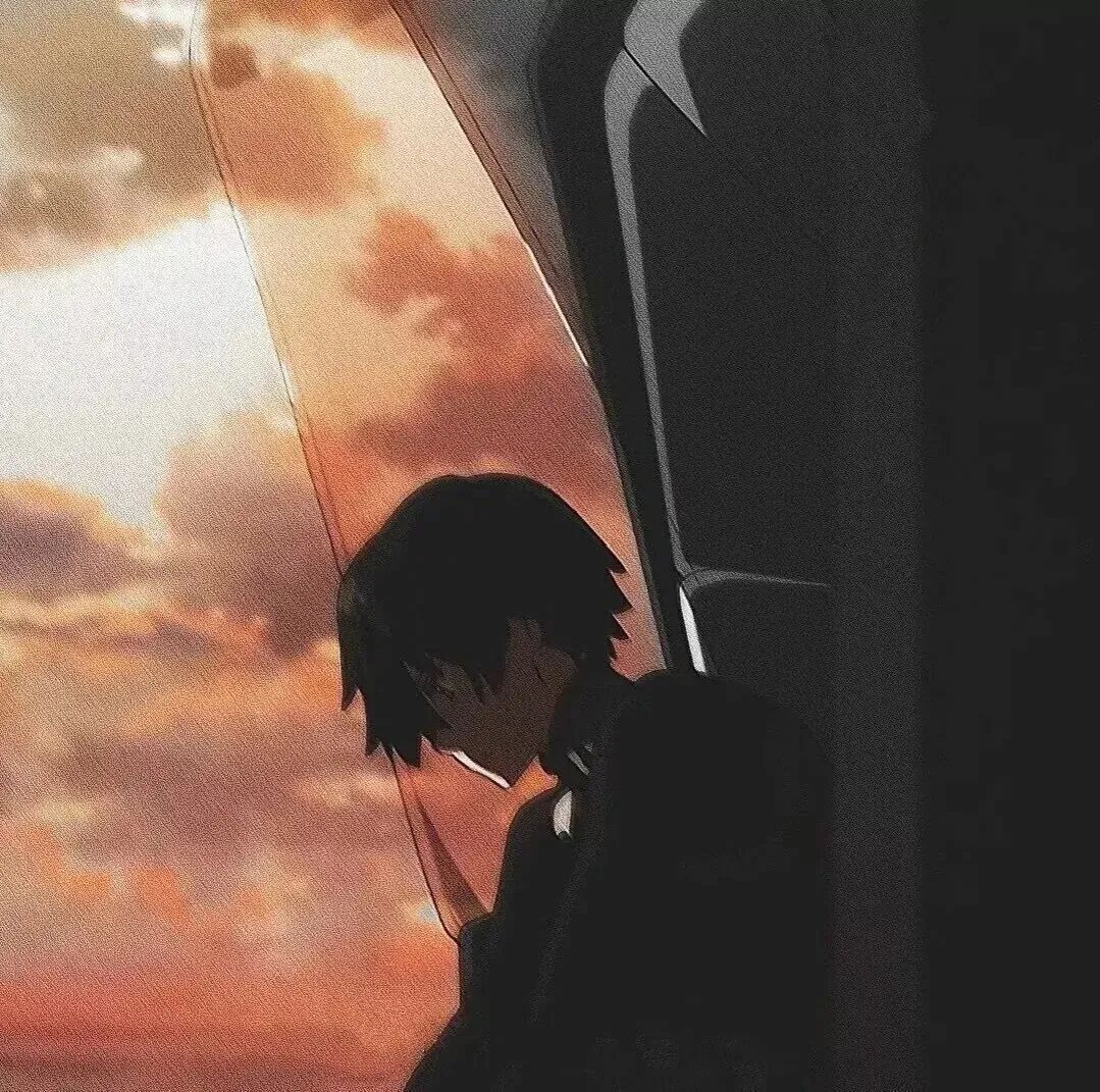 孤独感动漫头像男
