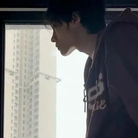 帅气侧脸男生头像