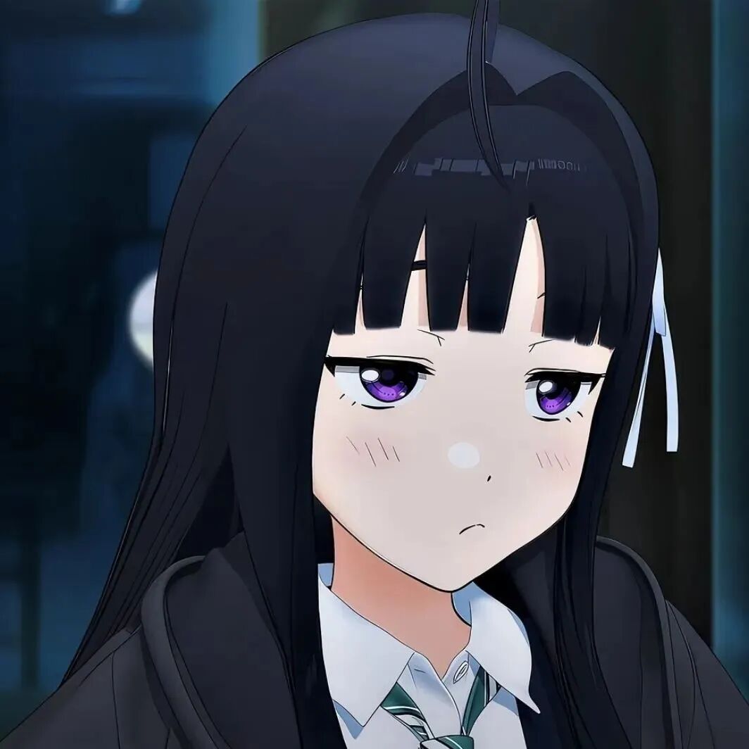 学院风动漫头像女