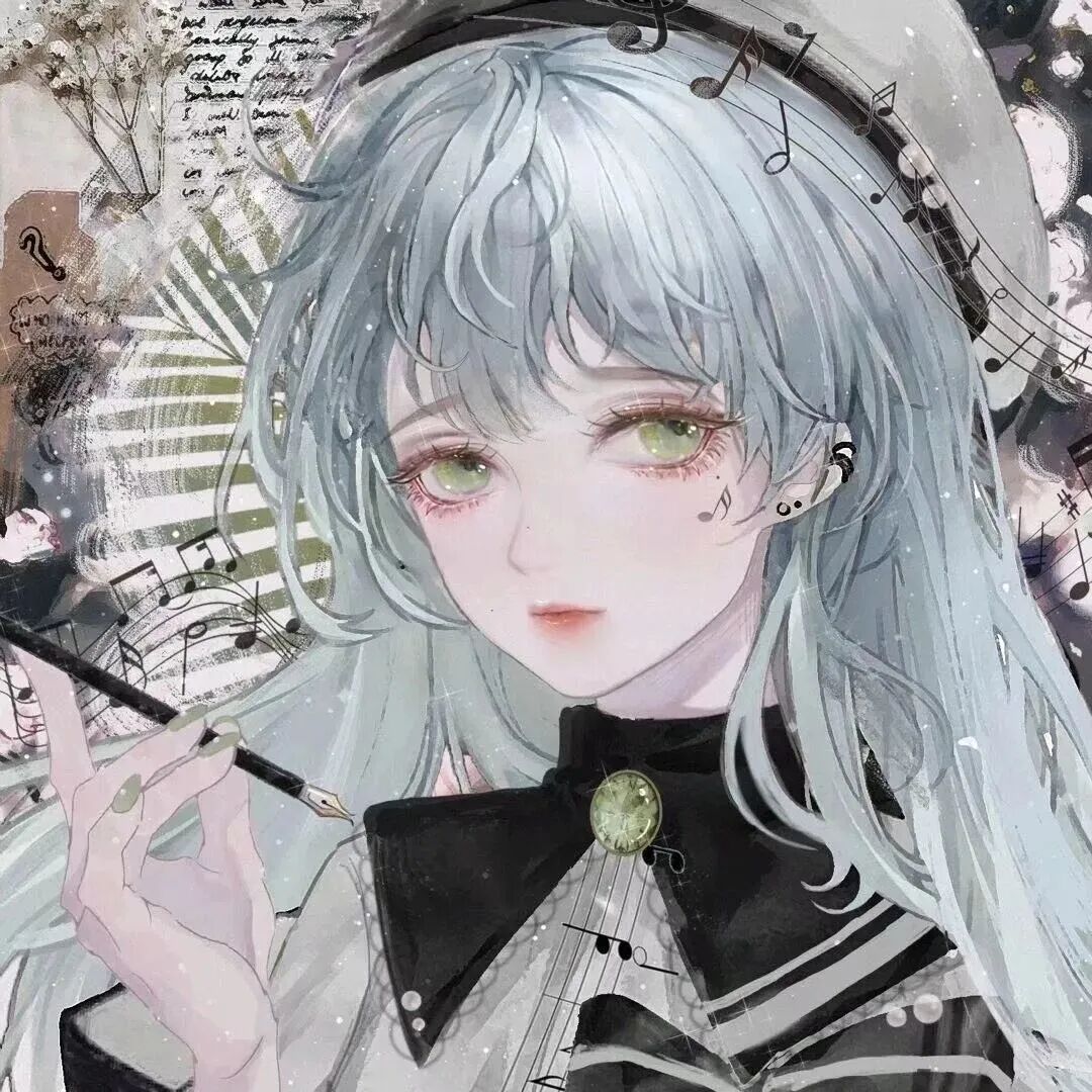 暗黑动漫头像女