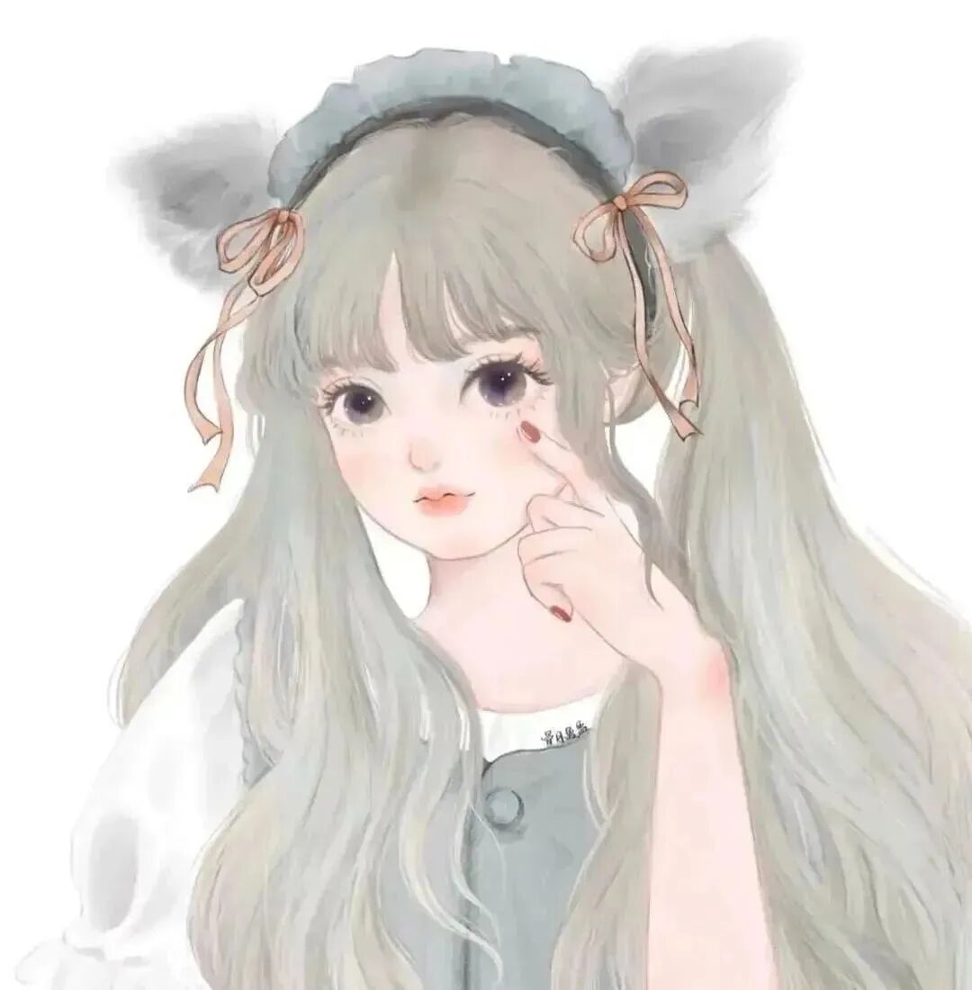 手绘动漫头像女