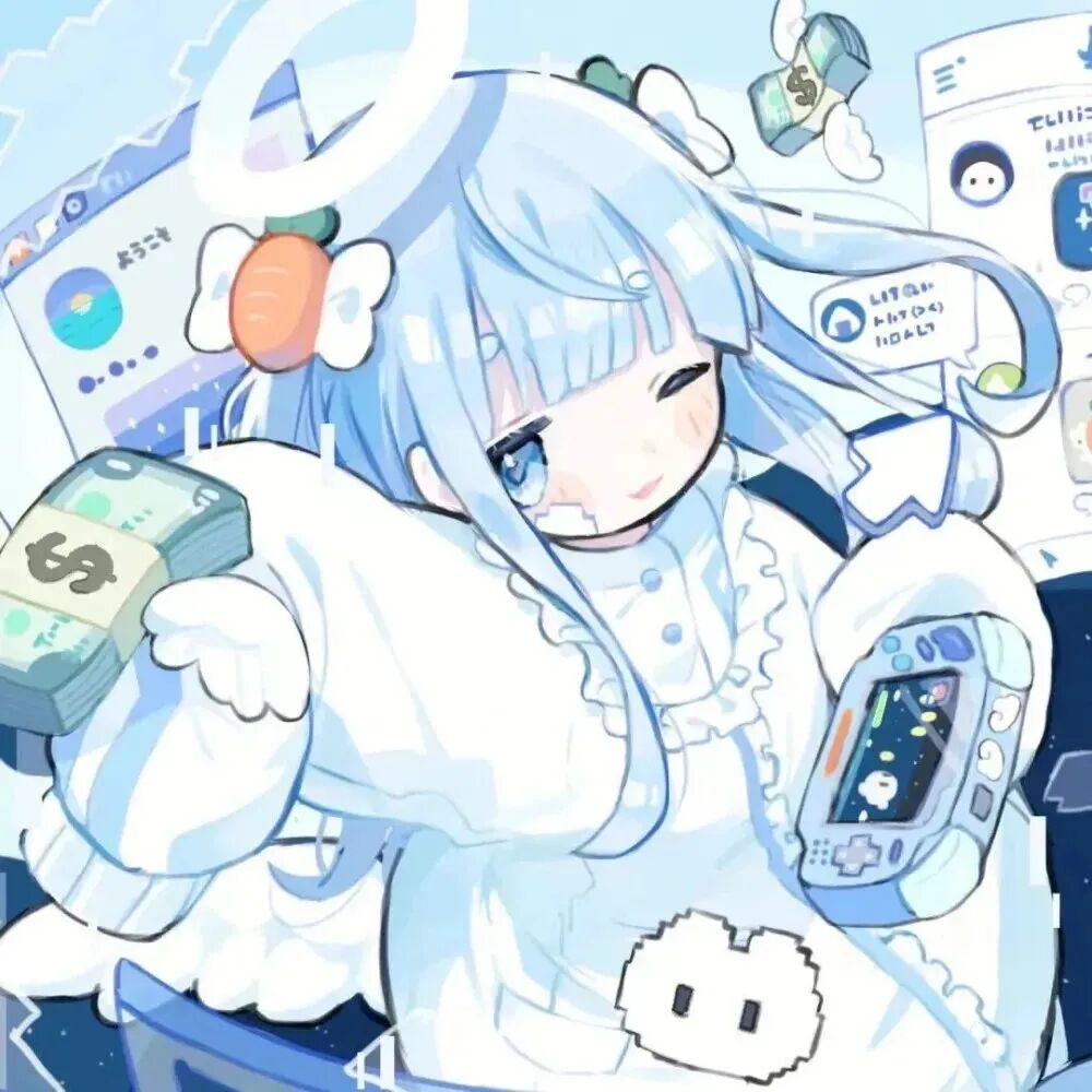 dayouxilianrenajp打游戏动漫情侣头像