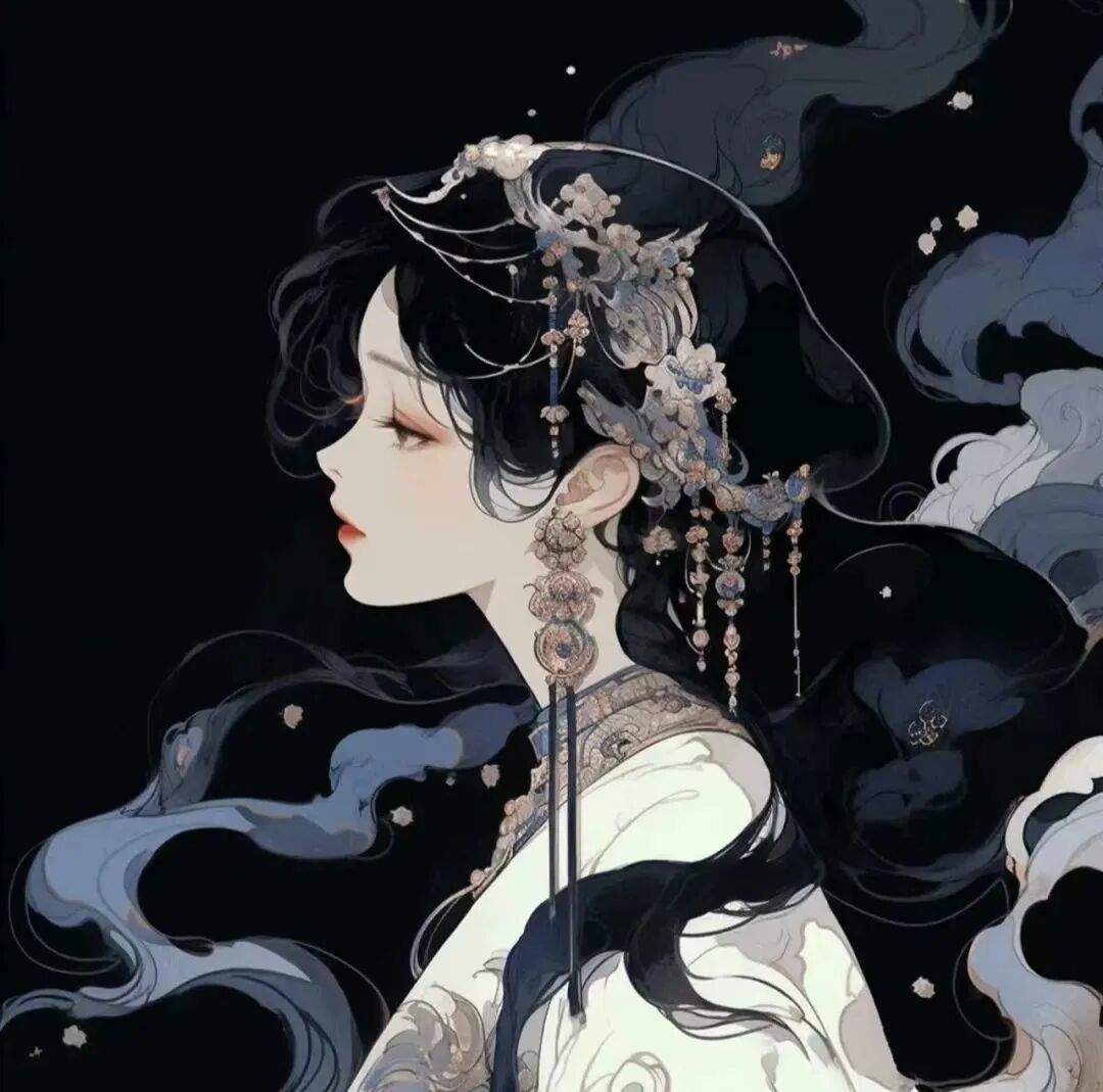 sirenhdlianren四人闺蜜头像动漫闺蜜头像