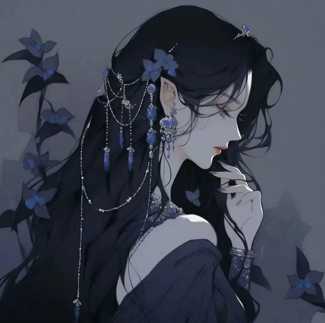 sirenhdlianren四人闺蜜头像动漫闺蜜头像