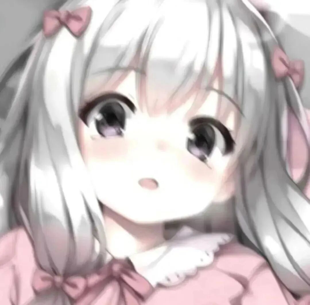 朦胧呆萌动漫头像女
