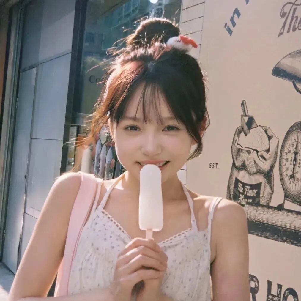 爱笑甜妹女生头像