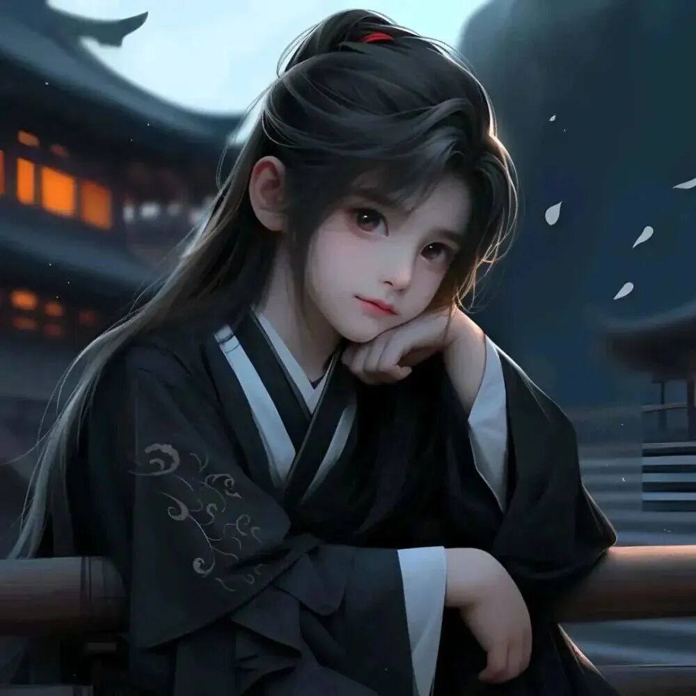 gufeng3dqinglvtou3D立体古风情侣头像