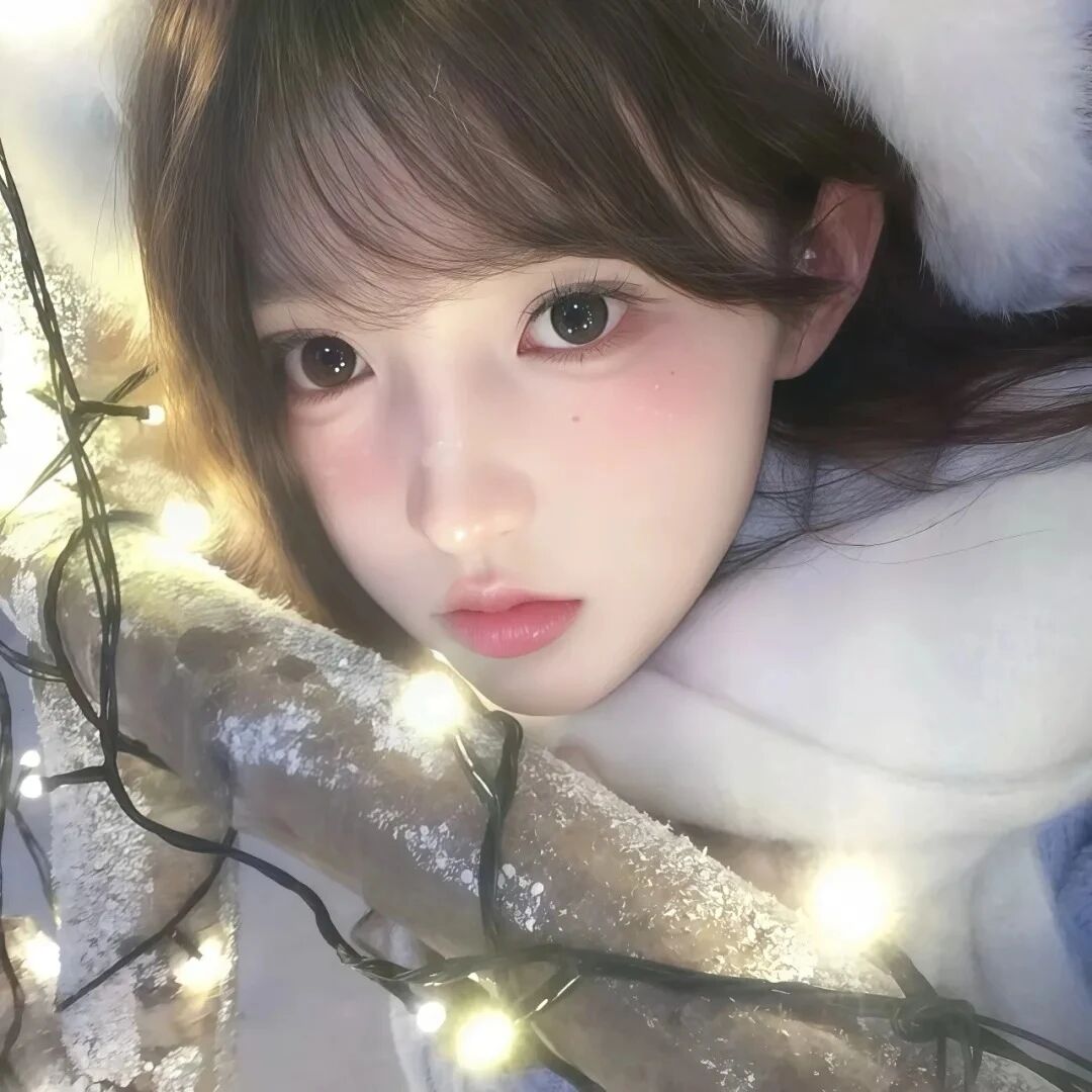 冬天甜妹女生头像