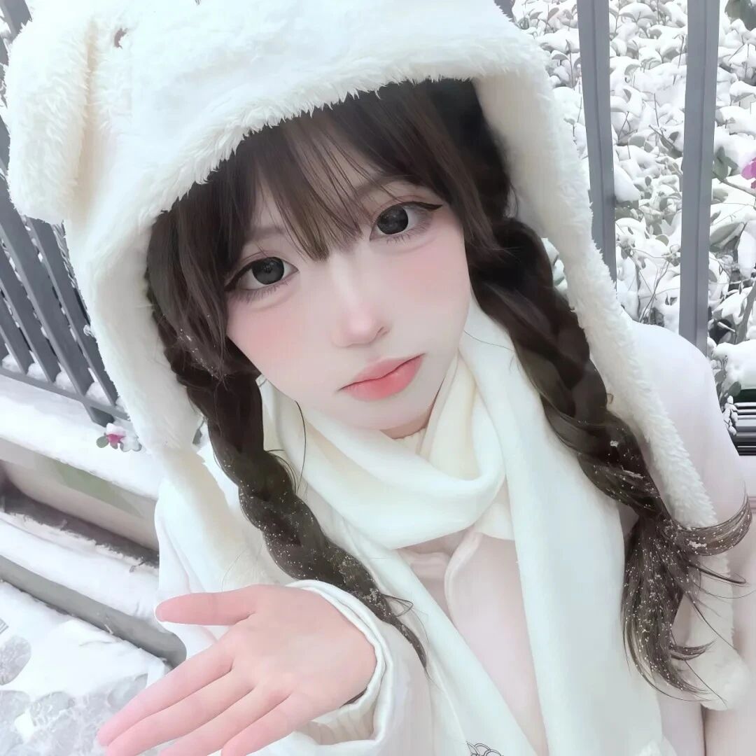 冬天少萝女生头像