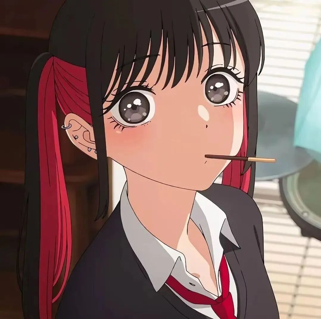 学院风动漫头像女