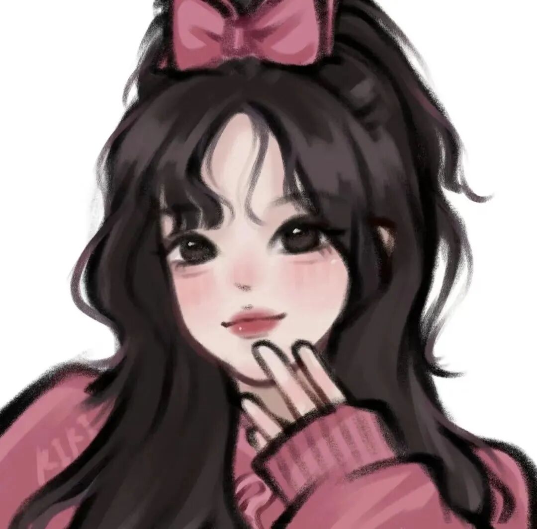 手绘动漫头像女