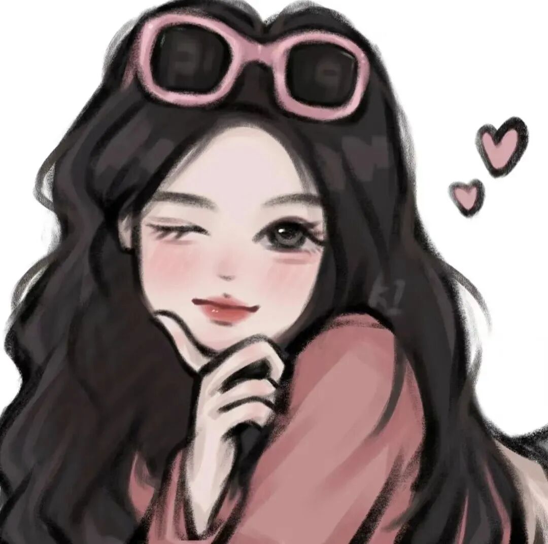 手绘动漫头像女