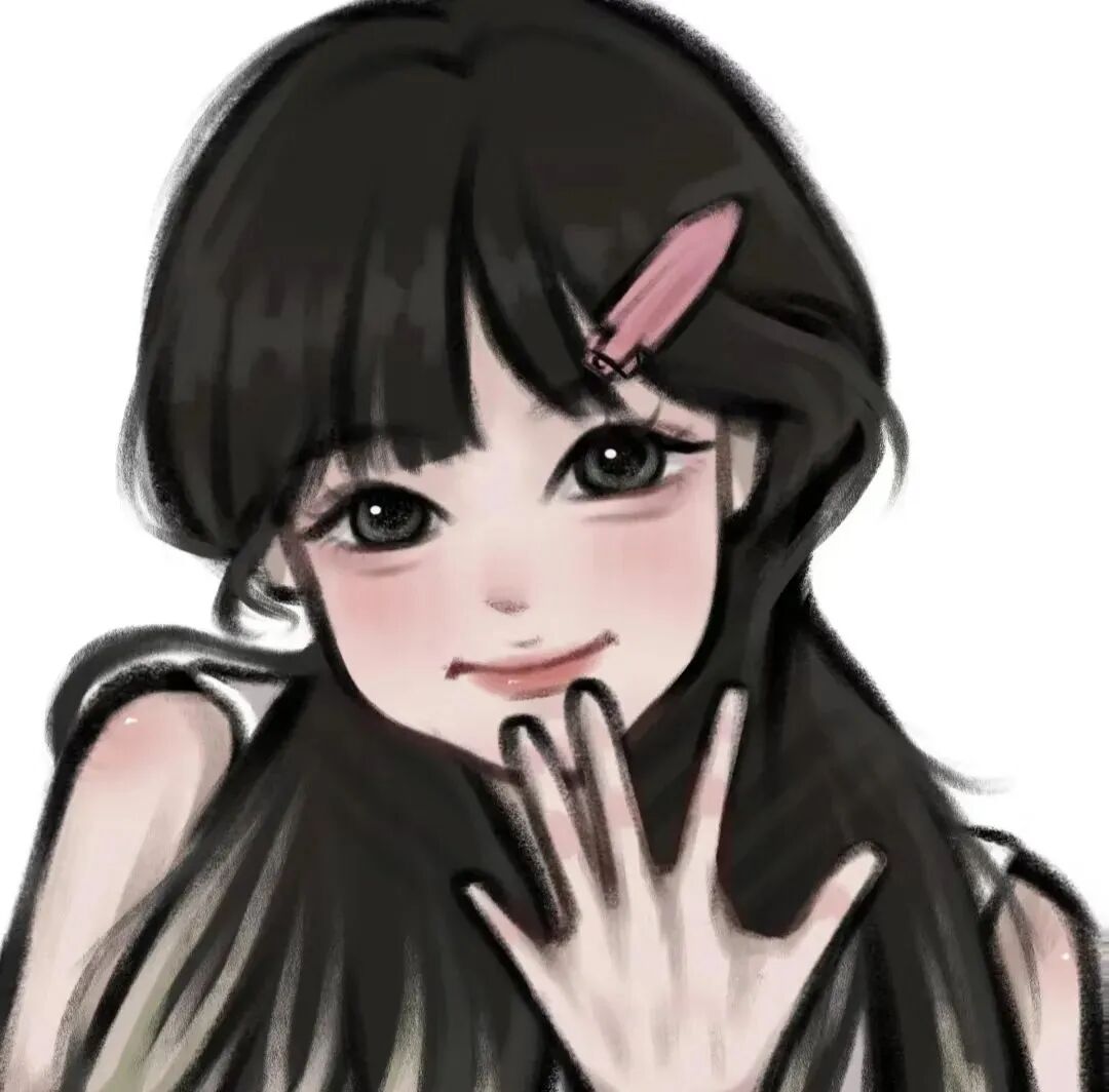 手绘动漫头像女