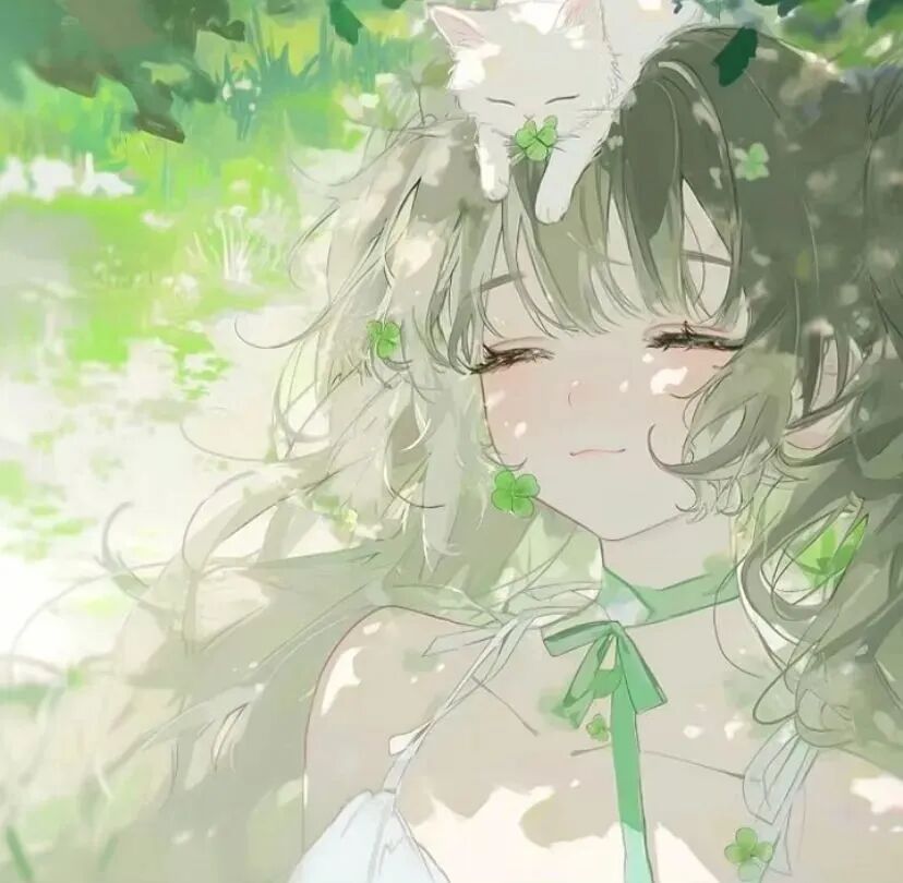 小清新动漫头像女