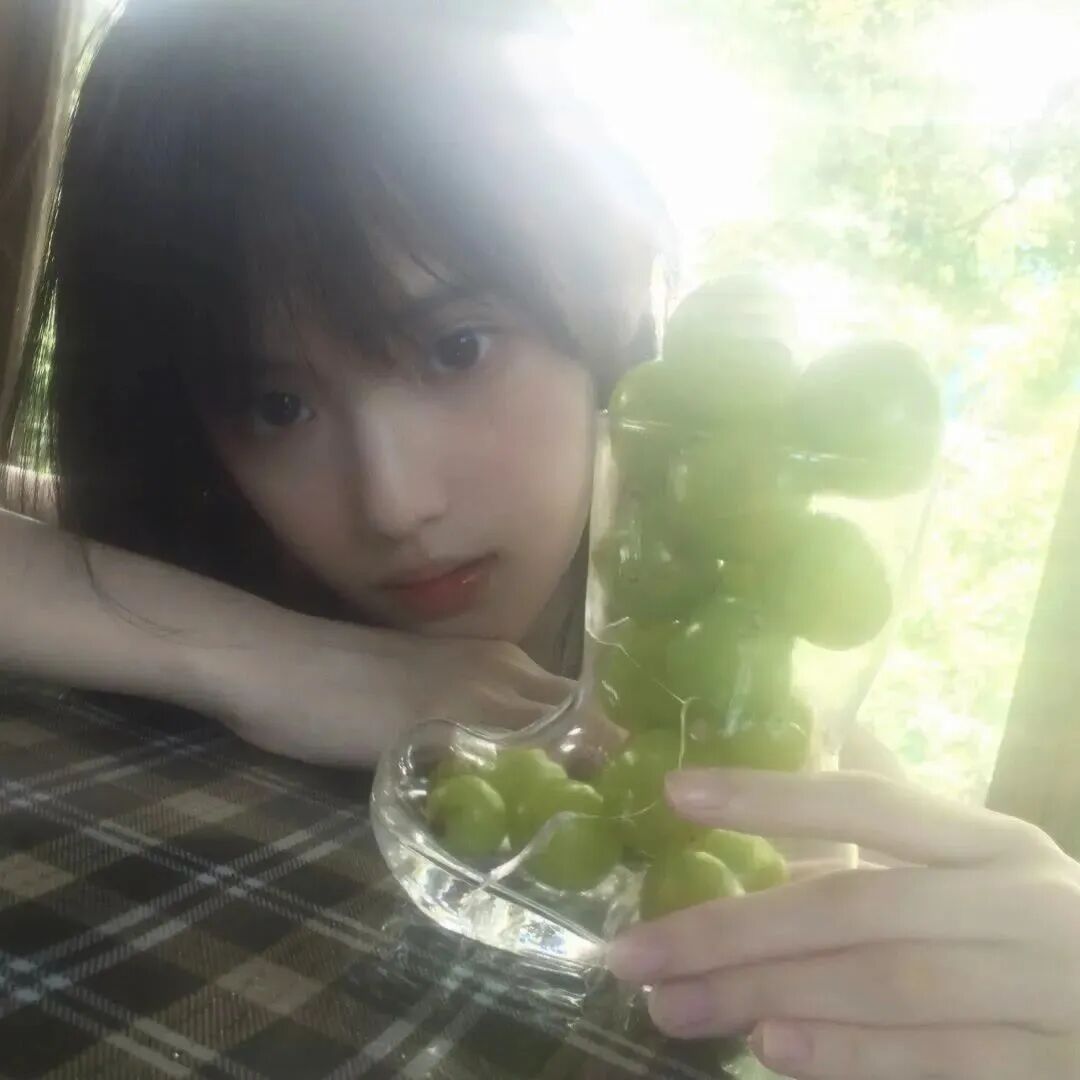 水果温柔女生头像