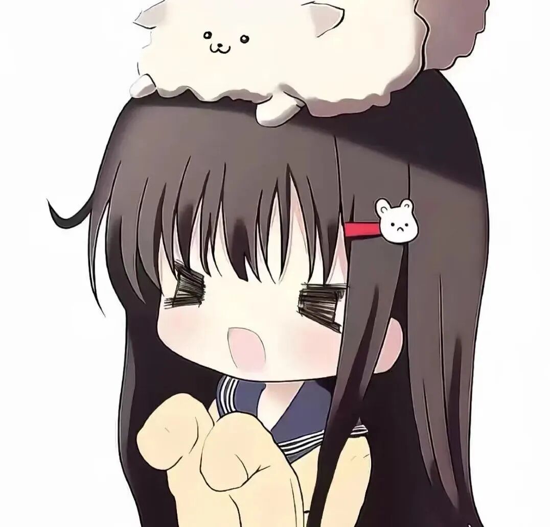 呆萌动漫头像女