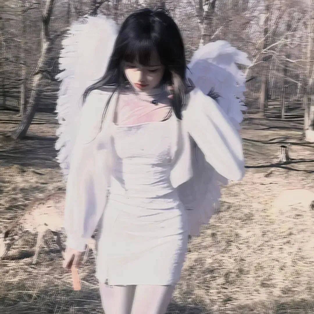 天使小众女生头像