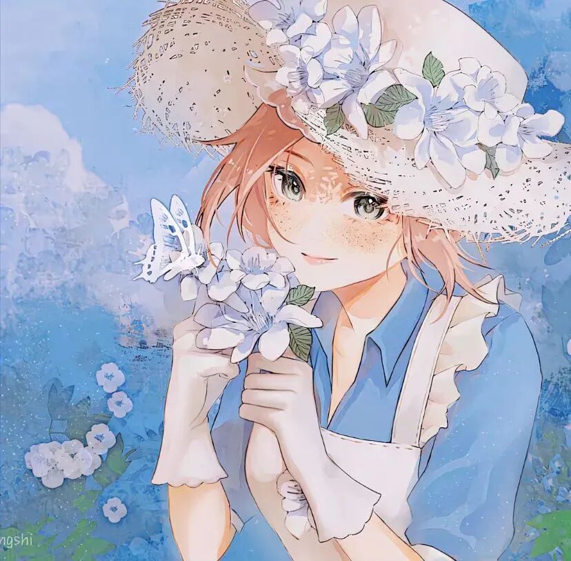 温柔动漫头像女
