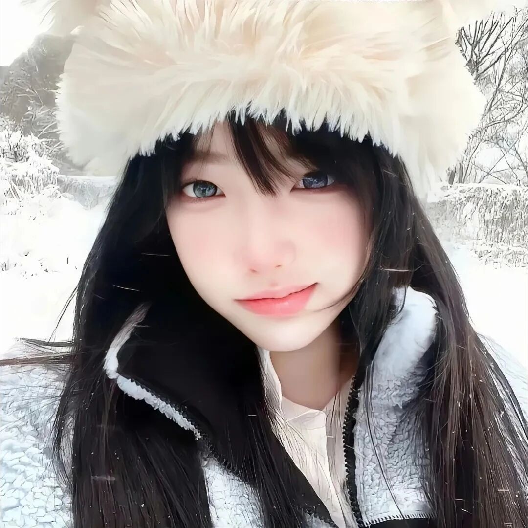 冬天温柔女生头像