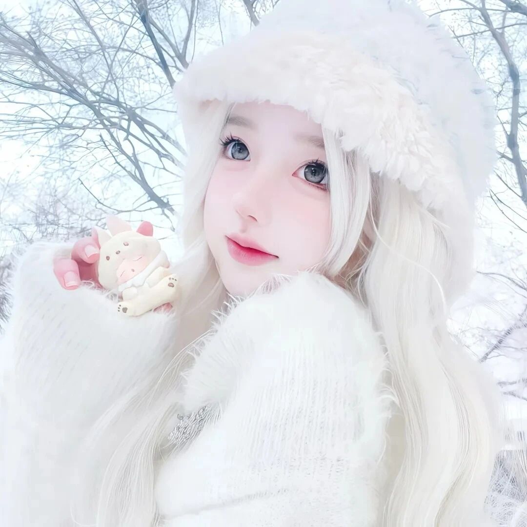 冬天少萝女生头像