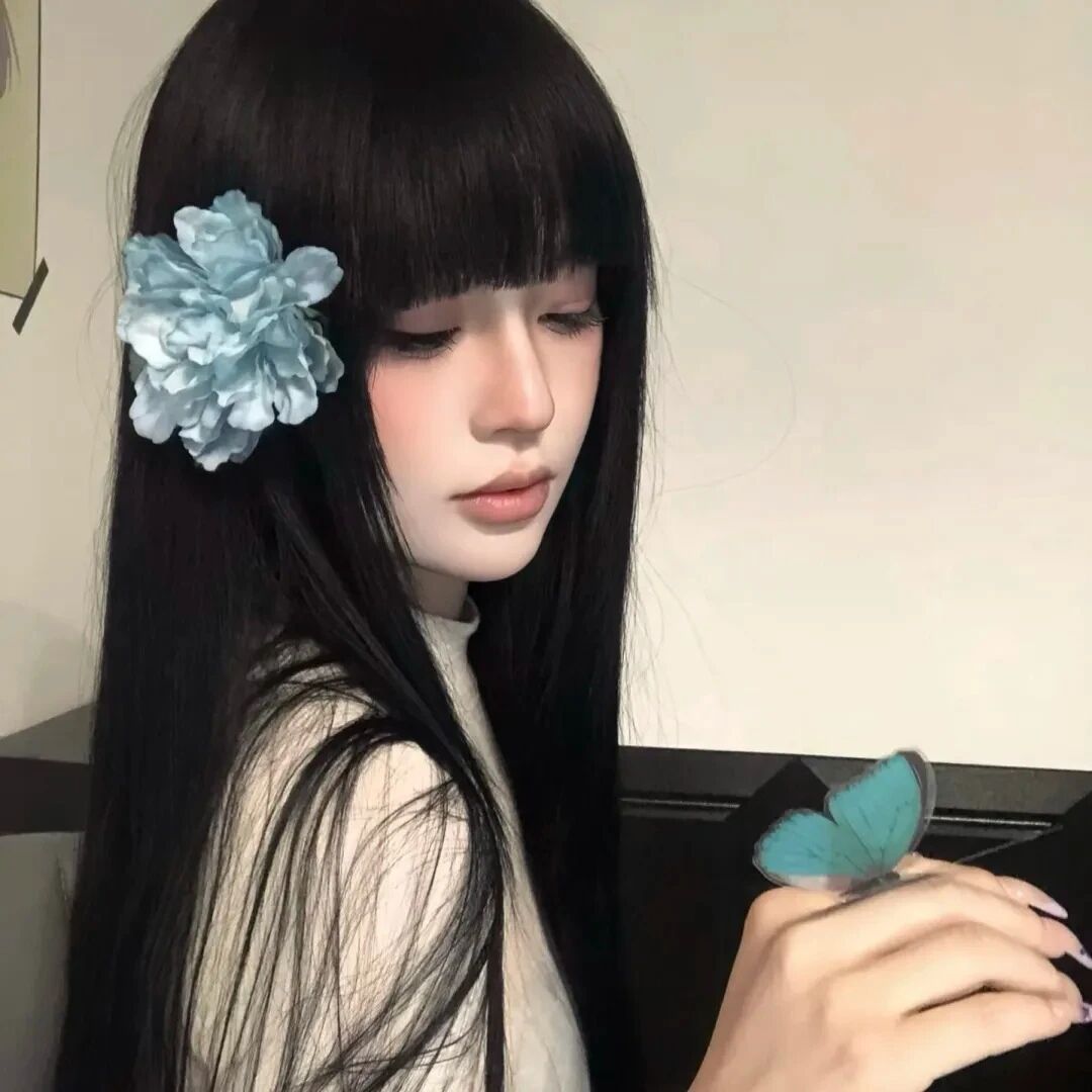 蝴蝶氛围感女生头像