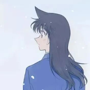gusiyrngkenanyaomei故事感柯南动漫情侣头像
