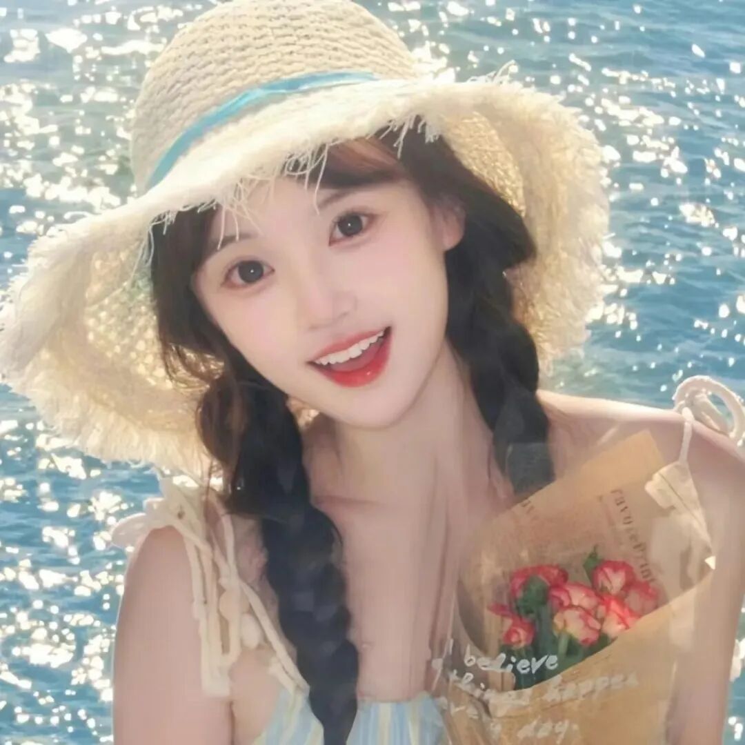 鲜花甜妹女生头像