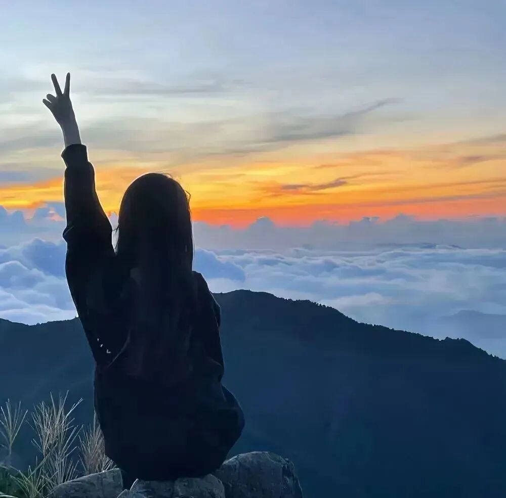 ninbufdswxinsan高山单人真人情侣头像