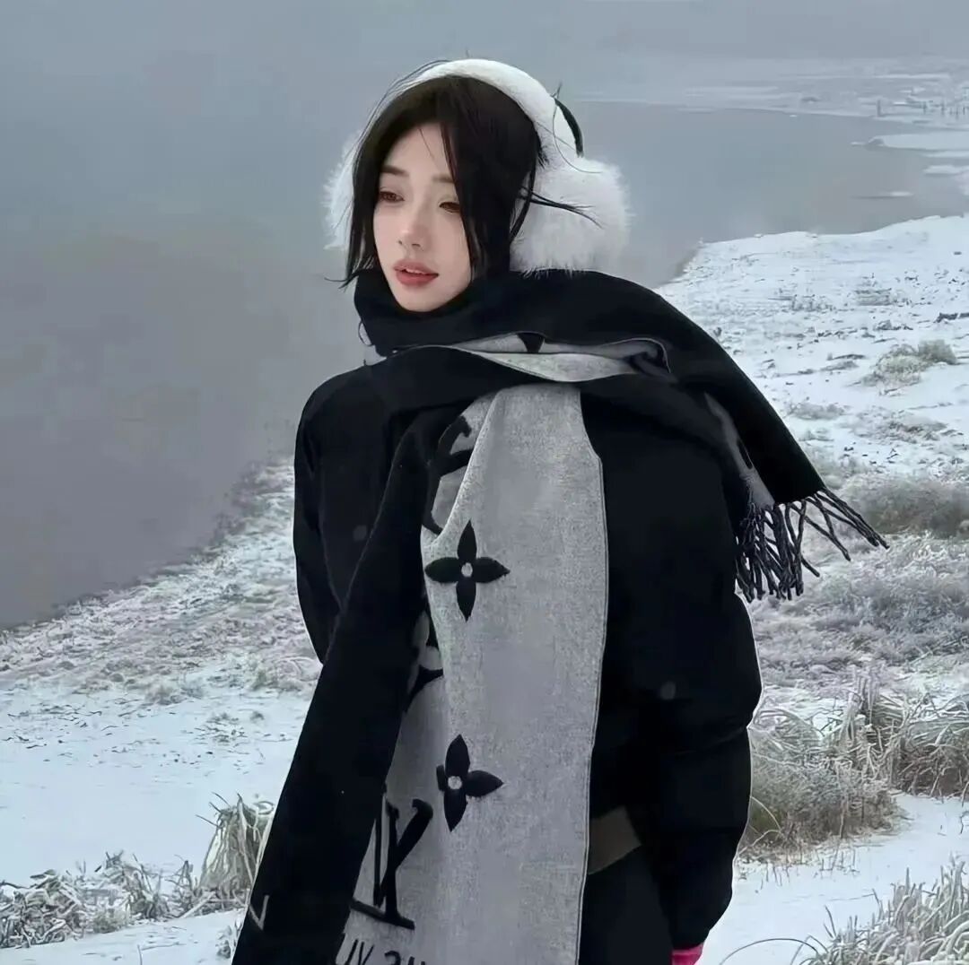 dongzhitiandandatui冬天单人真人情侣头像